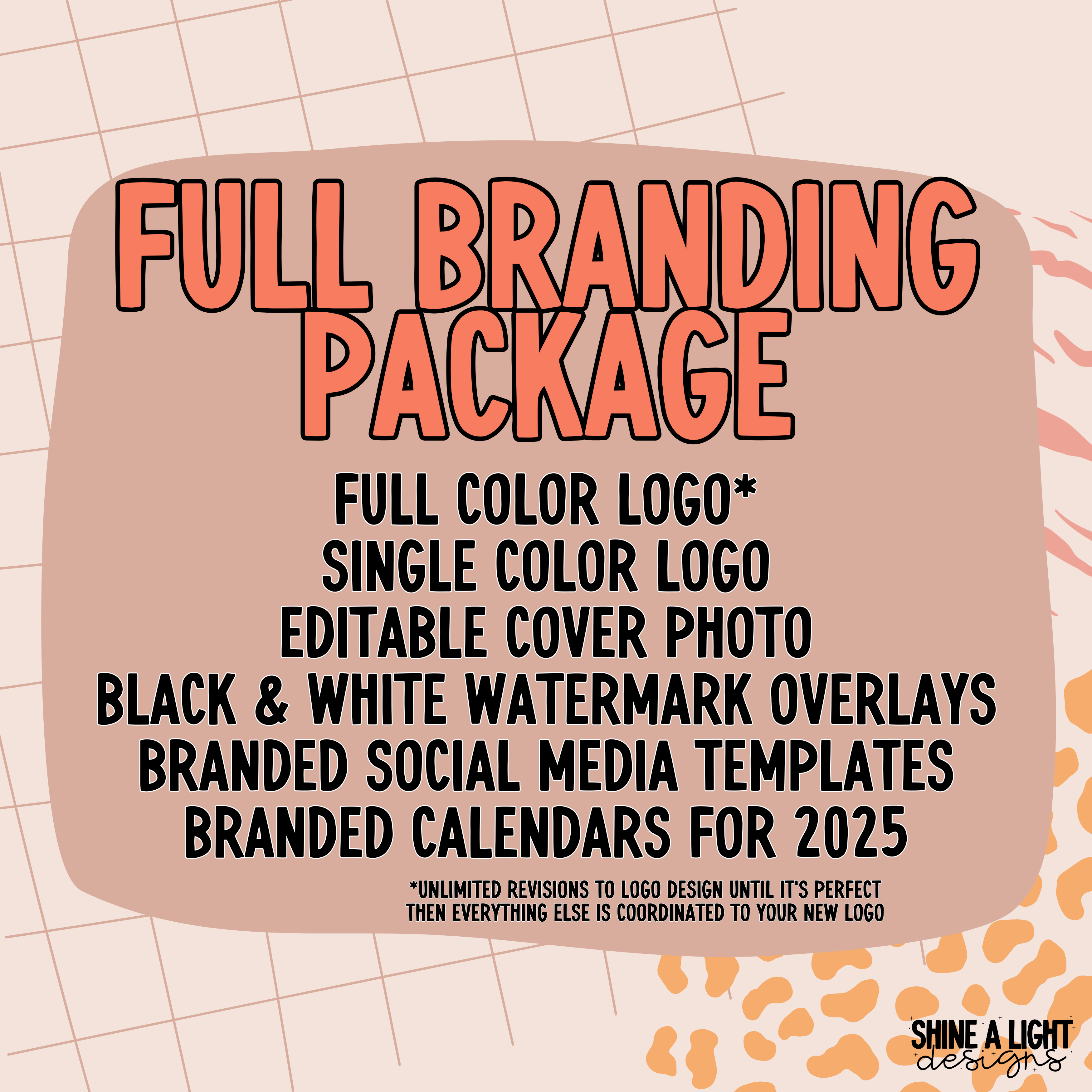 Shine A Light Designs Full Branding Package