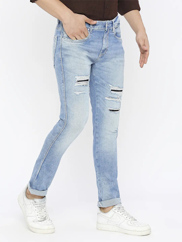 Mens Designer Skinny Rip 2022 Skull Gray Biker Jeans Men Gray Denim  Distress Cult Rapper Street Plus Size With Long Straight Leg And Hole From  Adultclothes, $49.12 | DHgate.Com