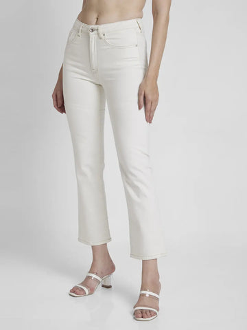 white jeans for women spykar