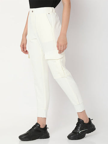 White Logo-embroidered cotton-blend track trousers | Wales Bonner | MATCHES  UK