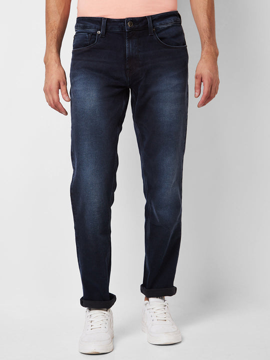 Buy INFUSE Mid Stone Mid Wash Cotton Crop Fit Men's Jeans | Shoppers Stop