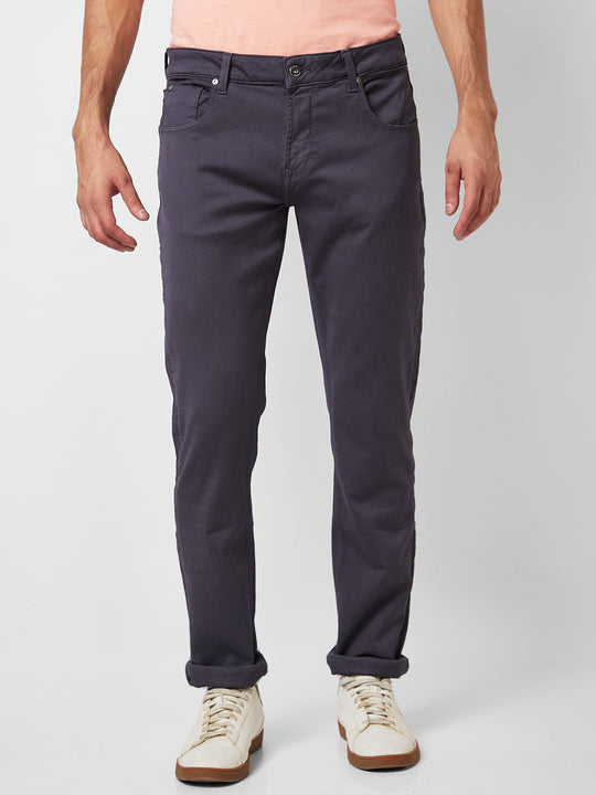 Buy Charcoal Black Trousers & Pants for Men by Buda Jeans Co Online