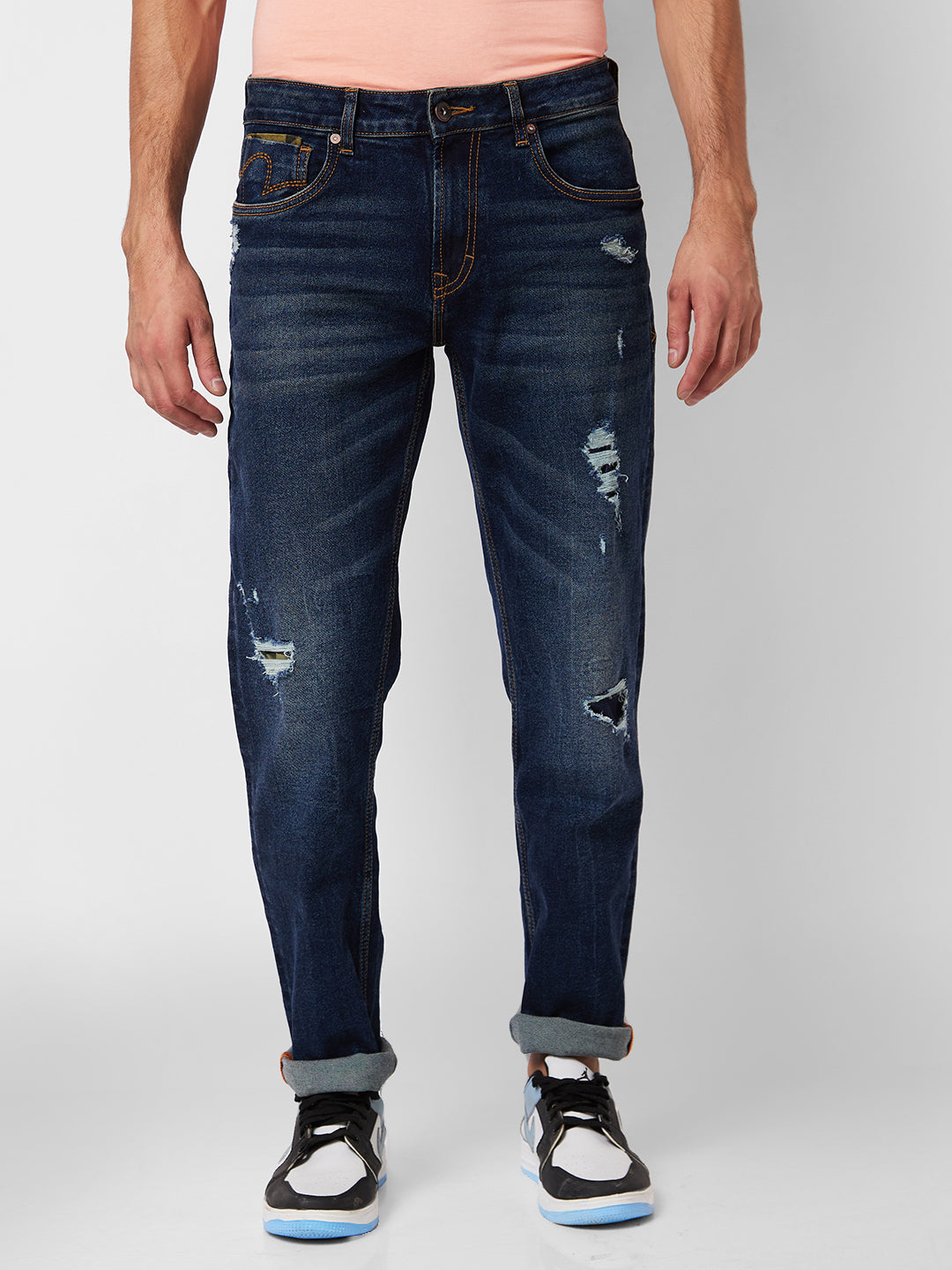 Liu Jo Jeans PANT SPALMATO - Trousers - nero/black - Zalando.de