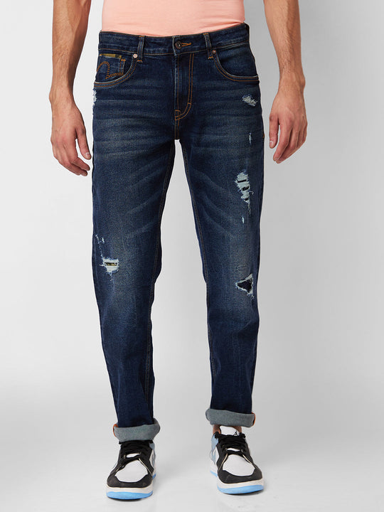 Navy Blue Jeans - Buy Trendy Navy Blue Jeans Online in India