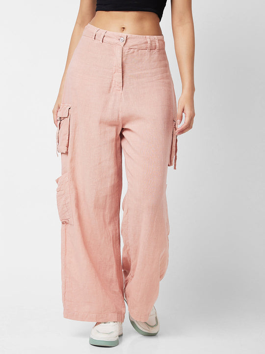 Pink, Trousers For Women, Shop Online