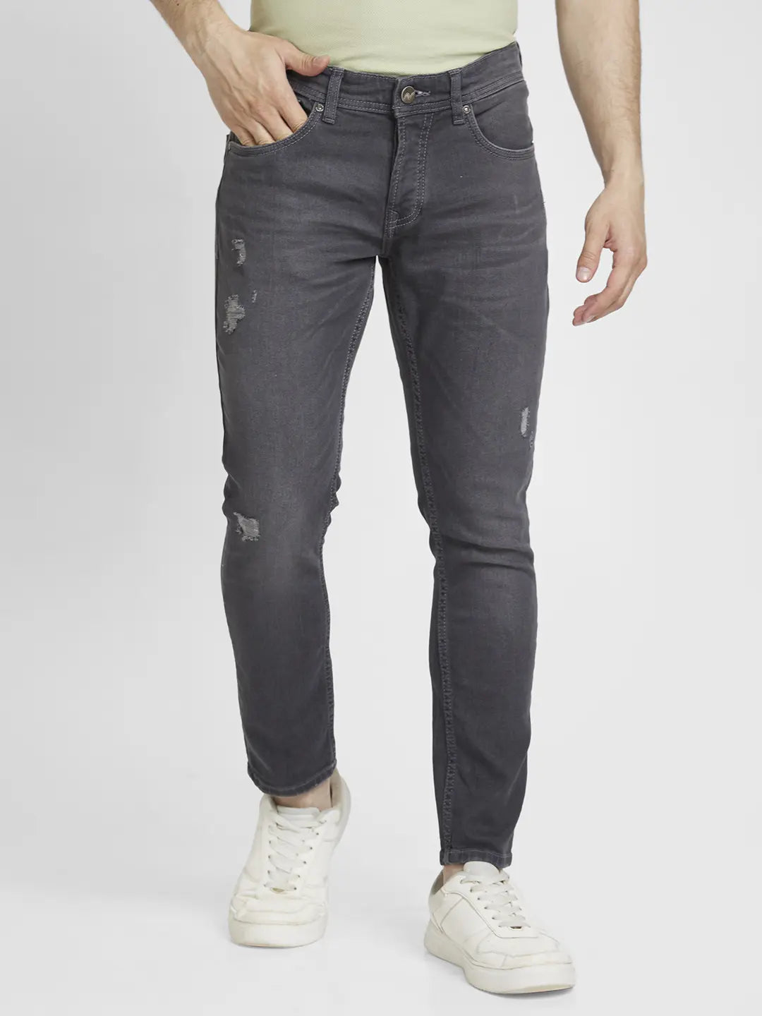 Grey Denim Jeans For Men - Buy Grey Denim Jeans For Men online in India