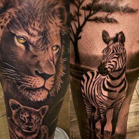 Animal tattoos  - www.tktx.co - Numbing Cream