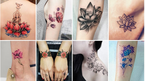 Bloemen tatoeages