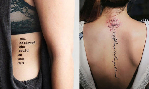 script lettering tattoos  - www.tktx.co - Numbing Cream