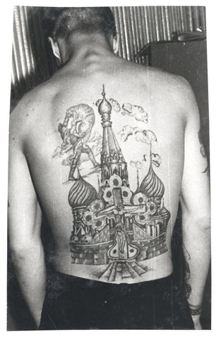 Russische gevangenistattoo