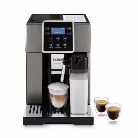 De'Longhi Magnifica Start ECAM220.31.SB, Automatic Coffee Machine with  Traditional Milk Frother, Bean to Cup Espresso Machine with 4 One-Touch  Recipes, Soft-Touch Control Panel, 1450W, Silver/Black: Espresso &  Cappuccino Machines