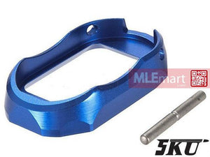 5KU Spy Style Magwell for Marui Hi-Capa GBB (Blue) - MLEmart.com
