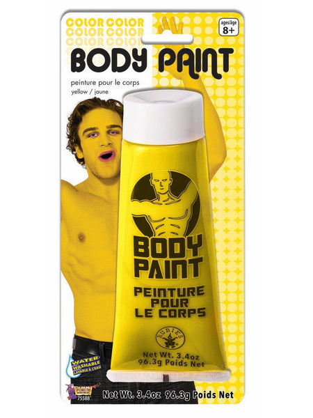 Washable Costume Body Paint 3.4oz White New!