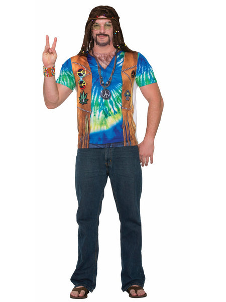  fun shack Mens Hippie Costume 60s, Hippie Vest Men, Hippie  Outfit Men, 70s Outfits for Men, Hippie Costume for Men, Medium : Clothing,  Shoes & Jewelry