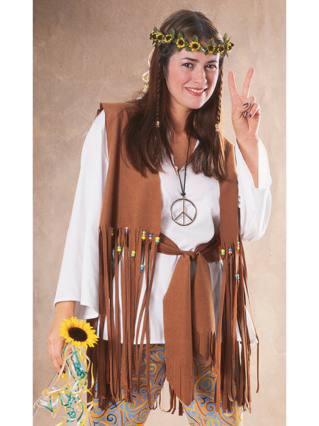 Womens Short Hippie Dress Costume