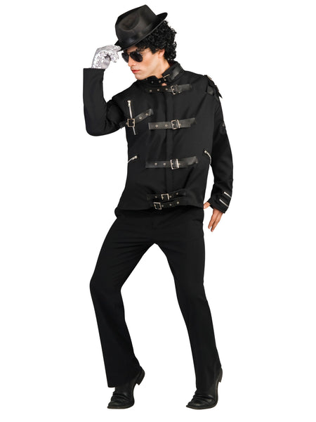 Michael Jackson Costume Adult 80s Pop Star Halloween Fancy Dress