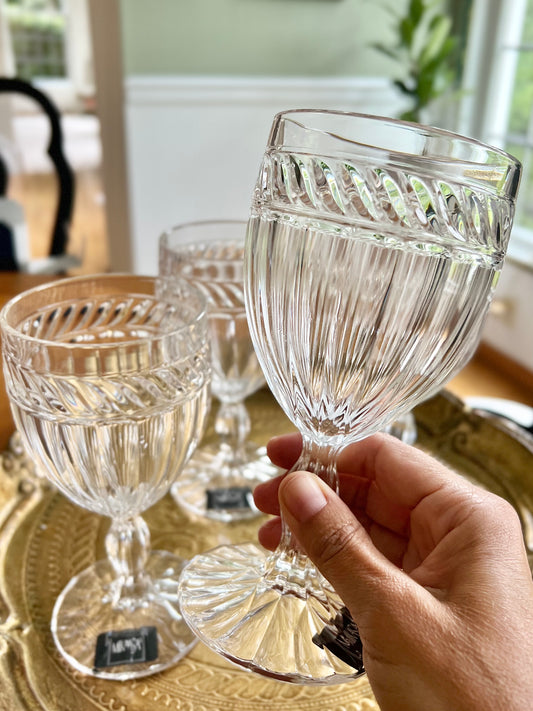 Mikasa Italian Countryside Crystal Iced Beverage Glasses, Set of 4 –  Lillian Grey