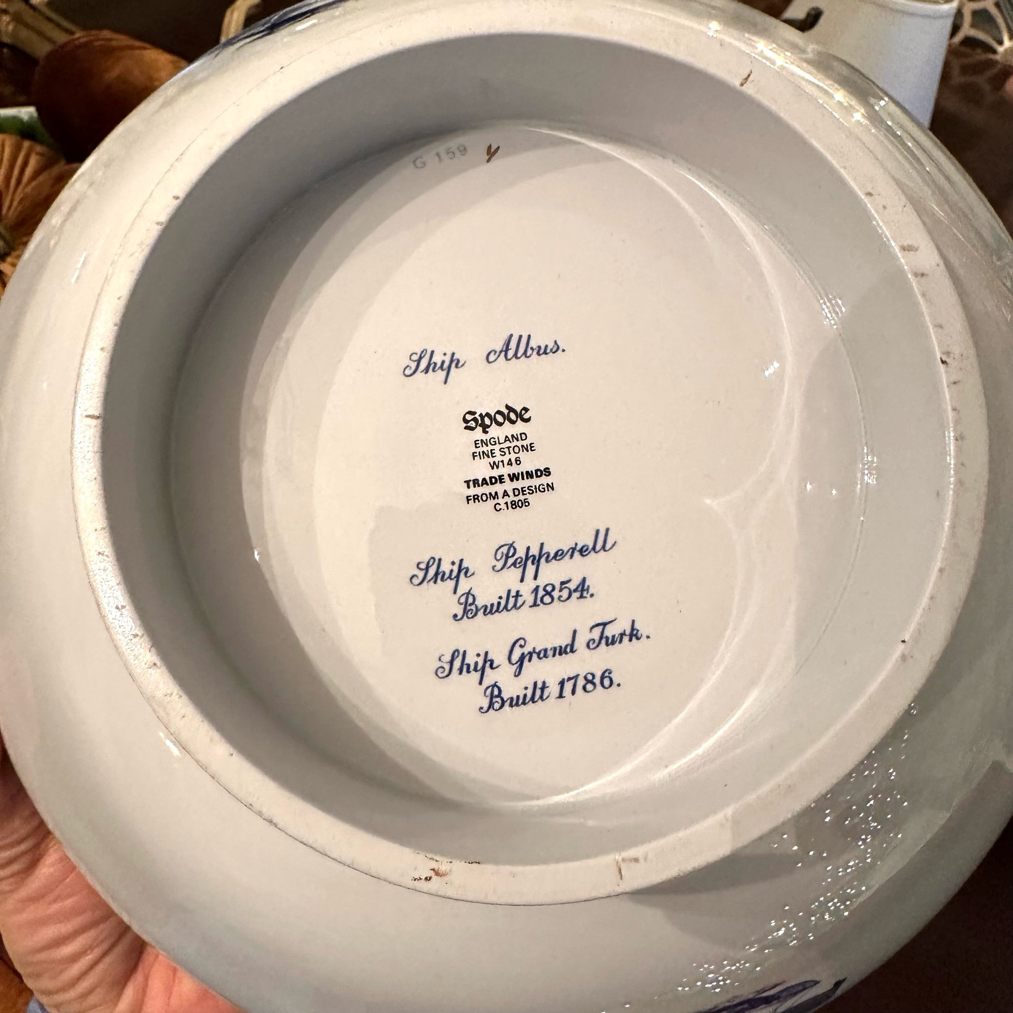 Spode Trade Winds Ship Albus シップアルバス - 食器