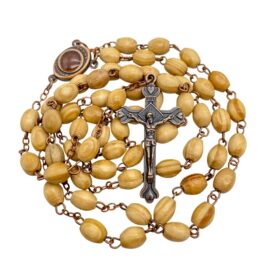 olive wood beads rosary