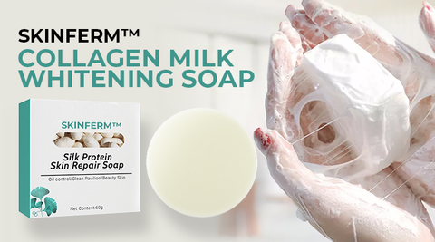 SkinFerm™ Collagen Milk Whitening Soap