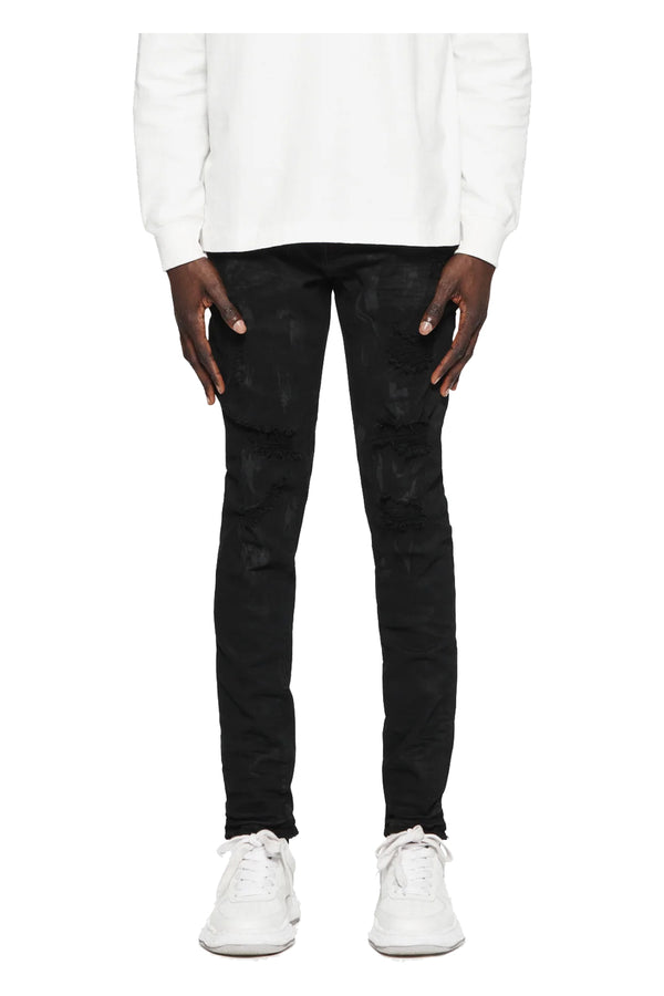 Buy PURPLE BRAND Low Rise Skinny Jeans 'Black' - P001 BLKR222