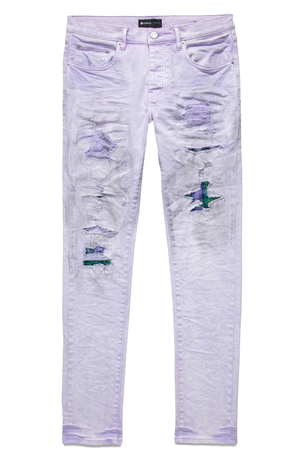 Purple Brand PB P001OMLI OUTLINED MONOGRAM Jeans Blue