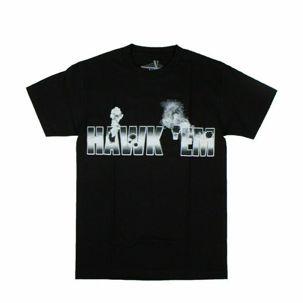 ラウンド [新品]Pop Smoke Black x ⑤ Vlone 67.0%OFF Smoke Black Tee