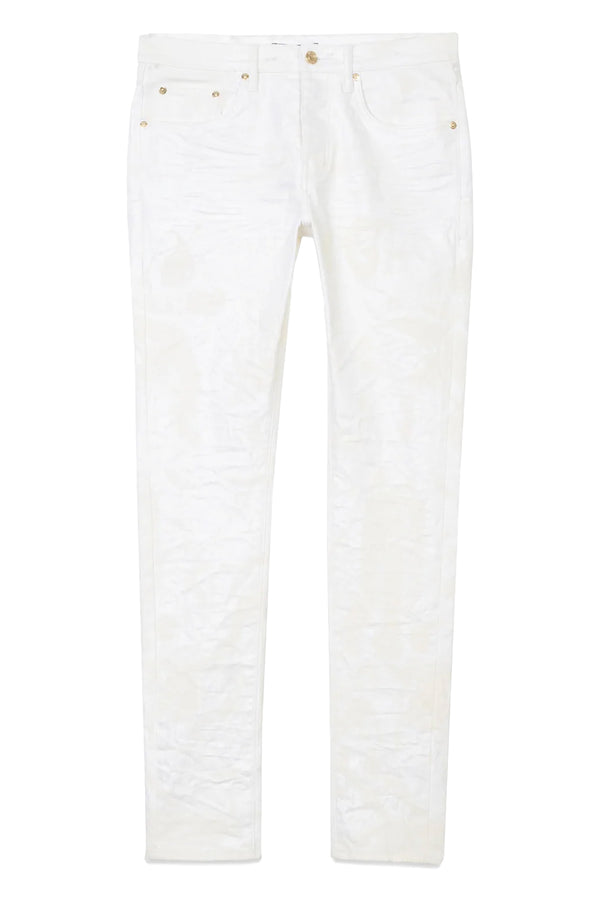 Purple Brand Skinny Fit Jeans in White Wash
