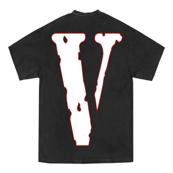 Vlone x Never Broke Again Eyes T-Shirt Black