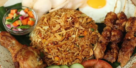 Nasi goreng kampung or Indonesian Fried Rice - Indonesian Pantry. Photo credit from Devina Hermawan