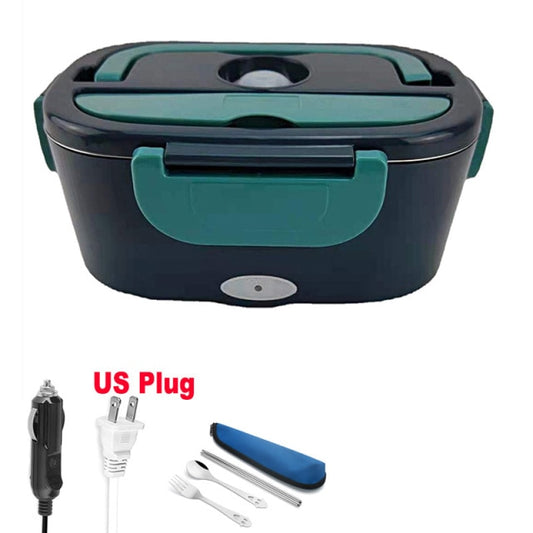 USB Electric Lunch Box Food Heater 5V 12V 24V 20W Car Truck School Travel  Food Heated Warmer Container Stainless Steel Bneto Box