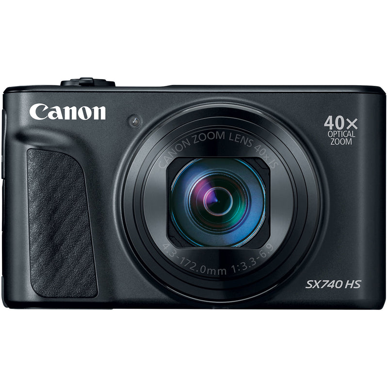 Canon - PowerShot SX740 HS - Digital Camera - black - Box Unboxed