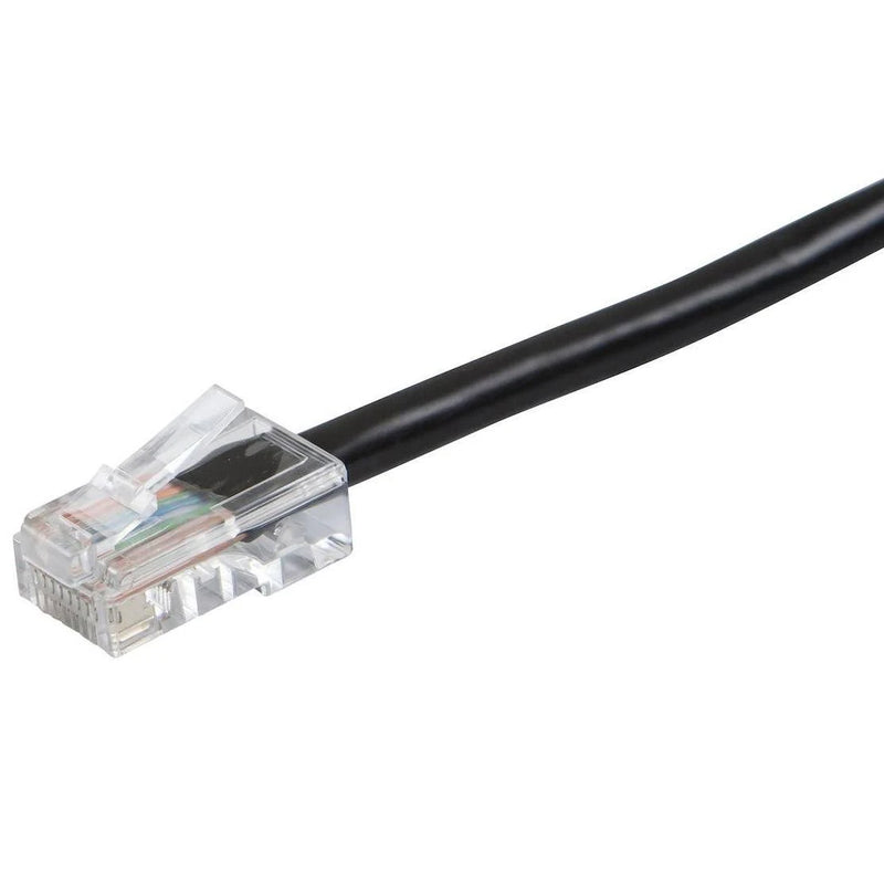 Monoprice - 13406 - ZEROboot Cat6 Ethernet Patch Cable - RJ45, Stranded, 550MHz, UTP - Black - Box Unboxed