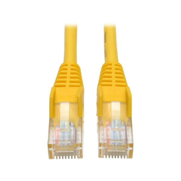 Tripp Lite - N001-014-YW - Patch Cable - 14ft, RJ-45 (M) to RJ-45 (M), CAT 5e, Yellow - Box Unboxed