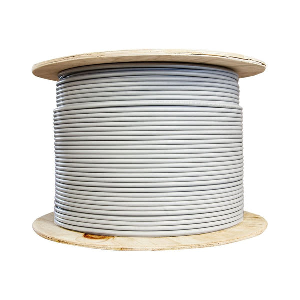 4XEM - 4XCAT71000WH - Bulk Cable - 1000 ft, CAT 7, Indoor, Spool Package, OFC (Oxygen Free Copper), Pair Separator, PVC, White - Box Unboxed