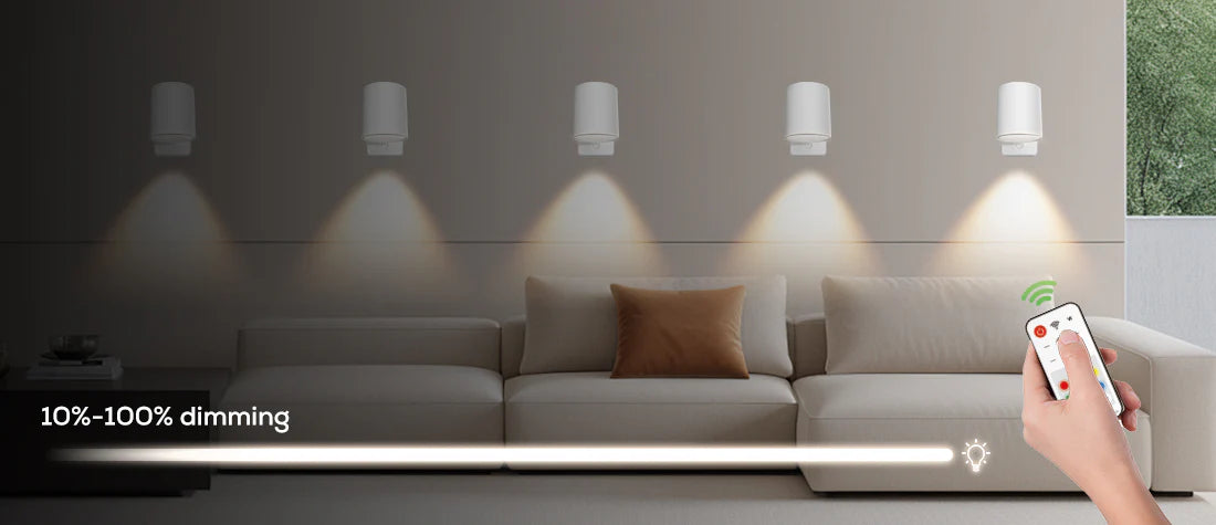 ALUSSO reading light dimmable
