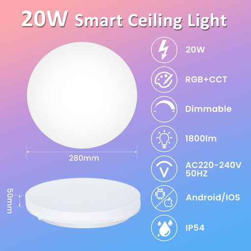 ALUSSO WiFi Smart C37 E14 Lampadine LED, Piccola Lampadina Edison