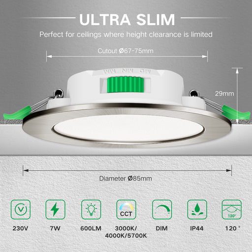 E27 A60 12W Bulb,10 Pack — ALUSSO LIGHTING