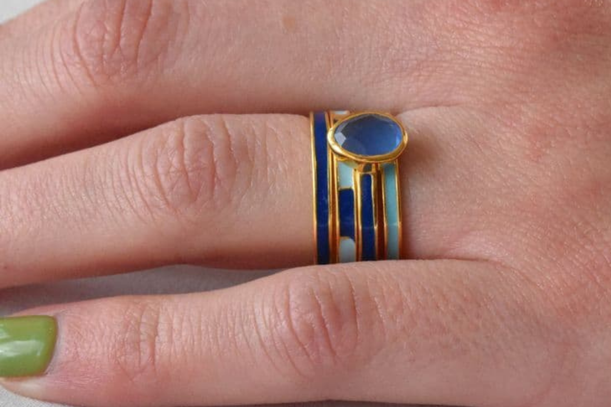 Enamel Rings