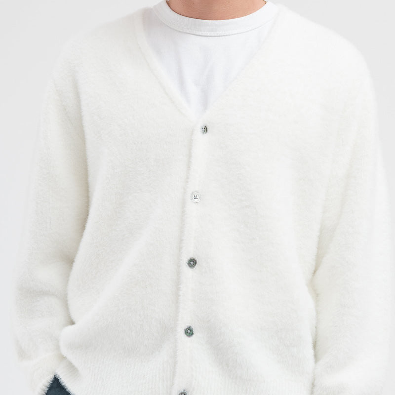 Stussy SHAGGY CARDIGAN カーディガン ボーン L www.krzysztofbialy.com