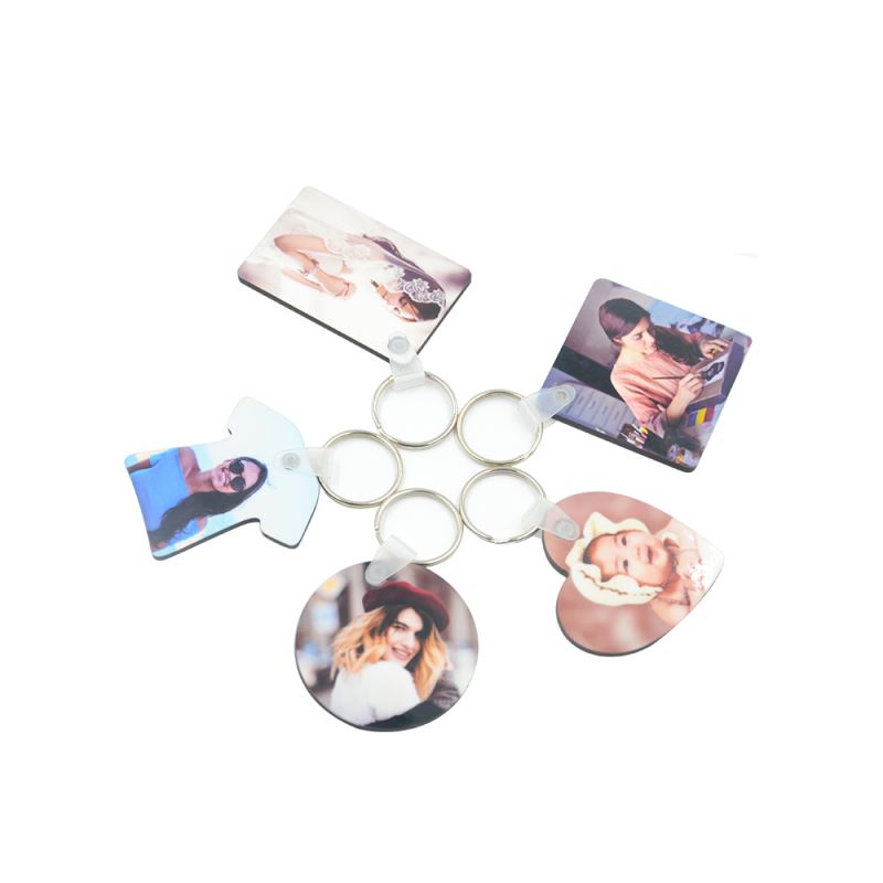 MDF Sublimation Keychain Blanks