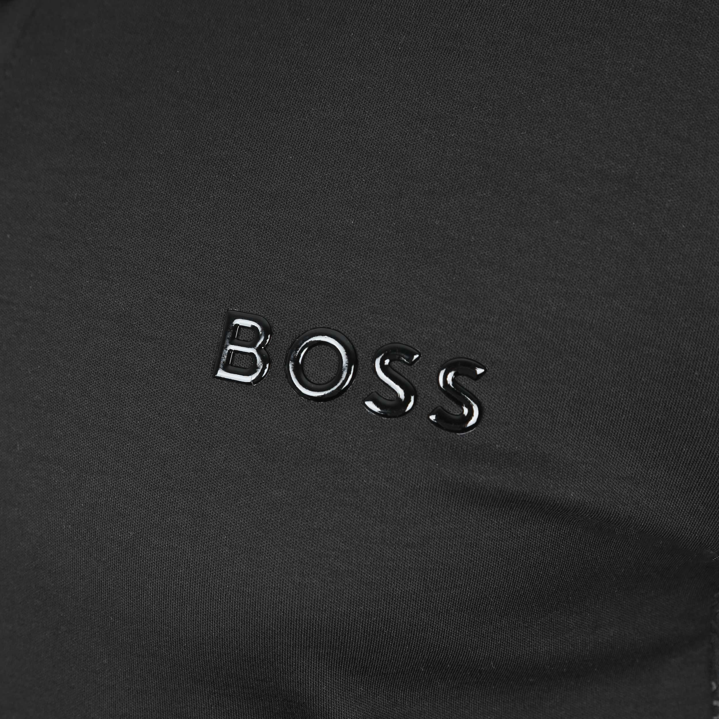 BOSS Paule Mirror Polo Shirt in Black