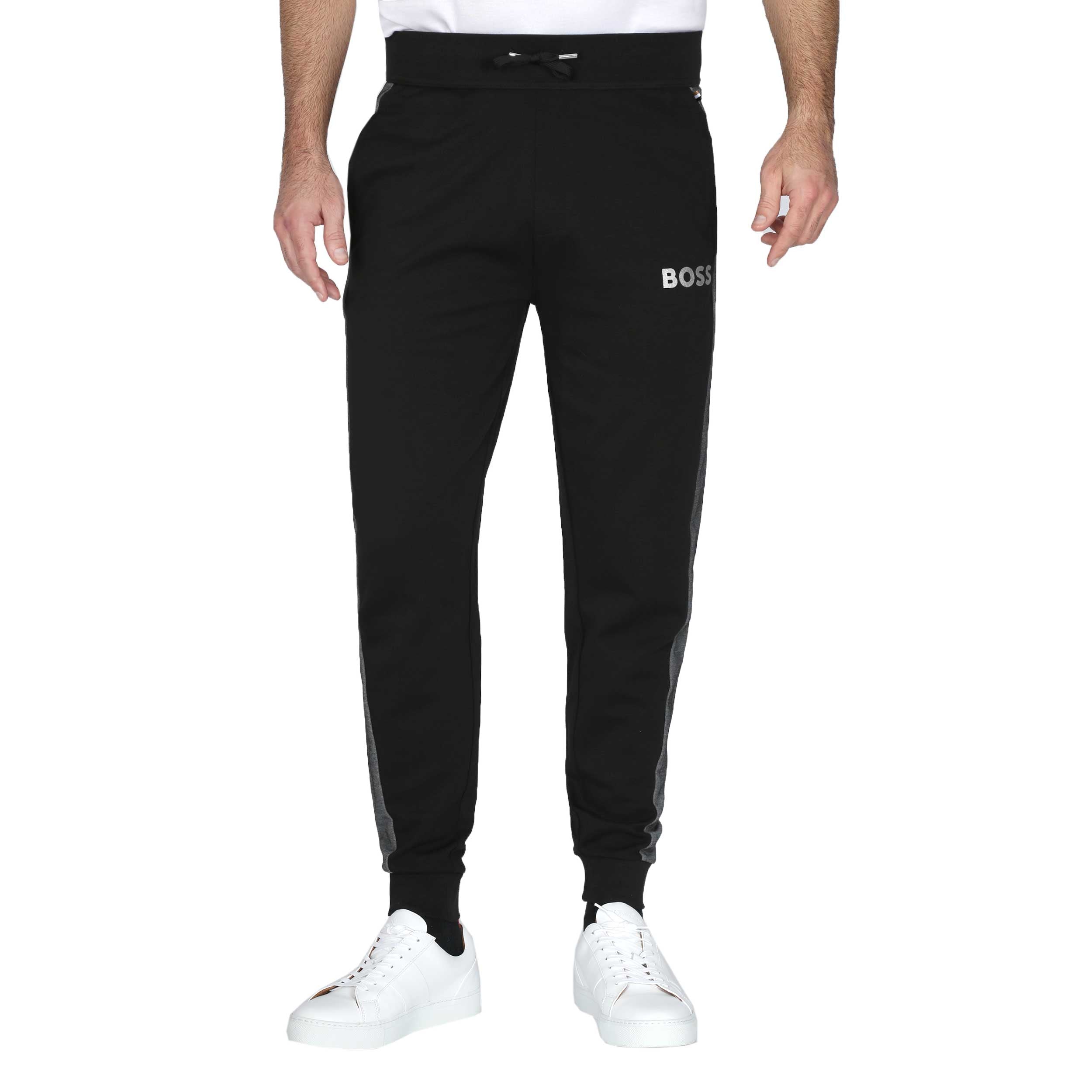 BOSS Tracksuit Pant Sweatpant in Black