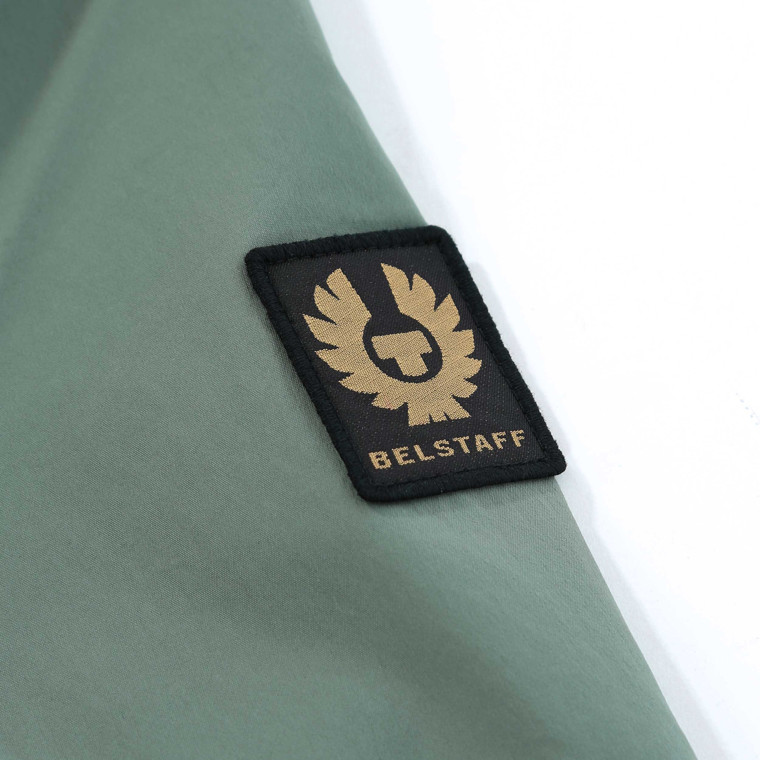 Belstaff Castmaster Overshirt in Mineral Green