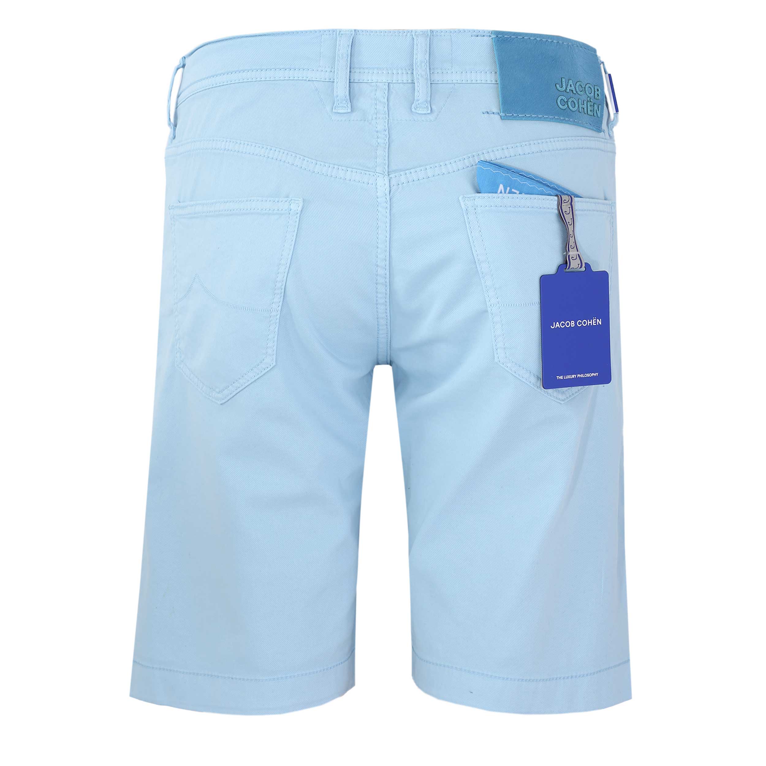 Jacob Cohen Nicholas Short in Sky Blue