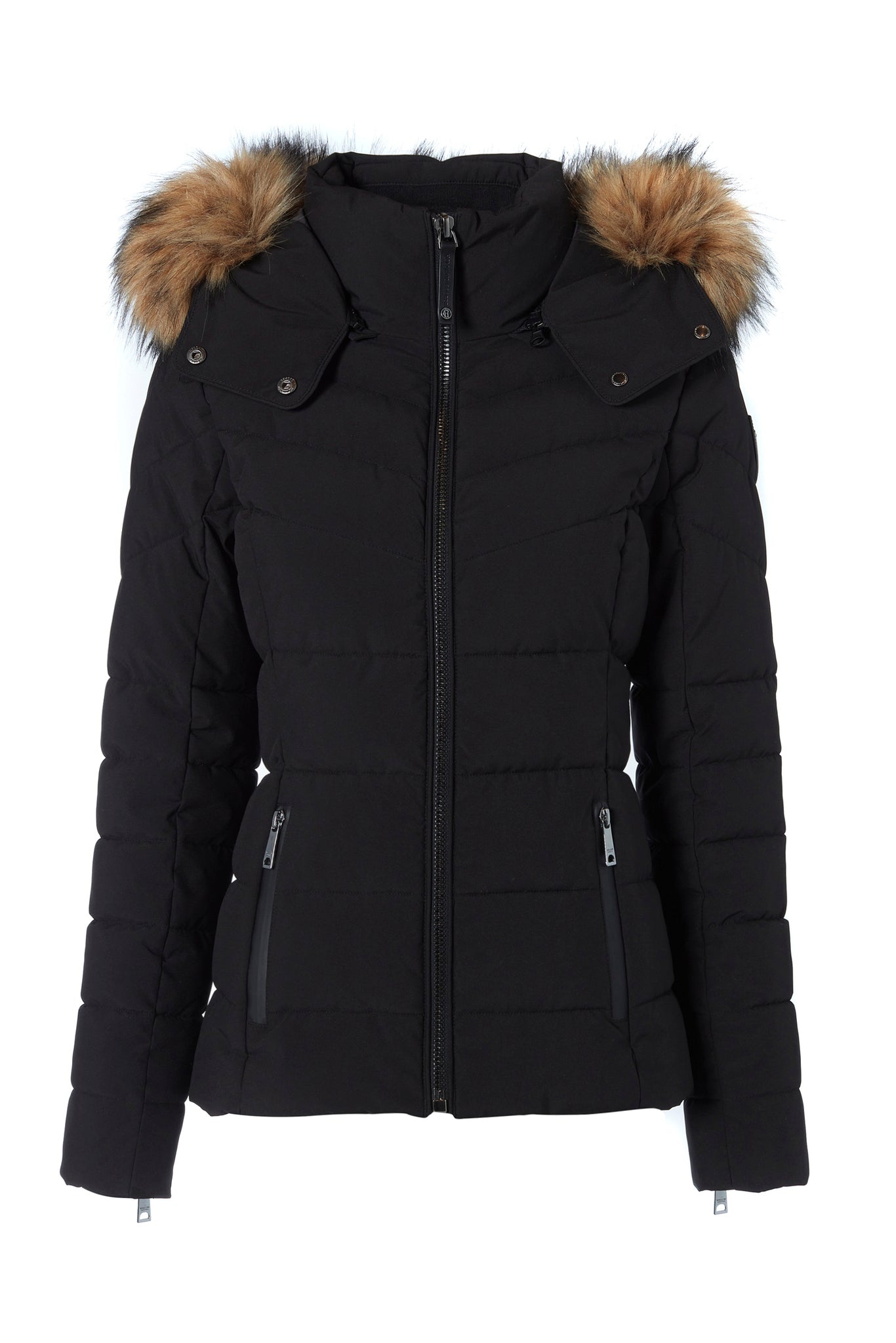 Holland Cooper Whistler Puffer Jacket in Black