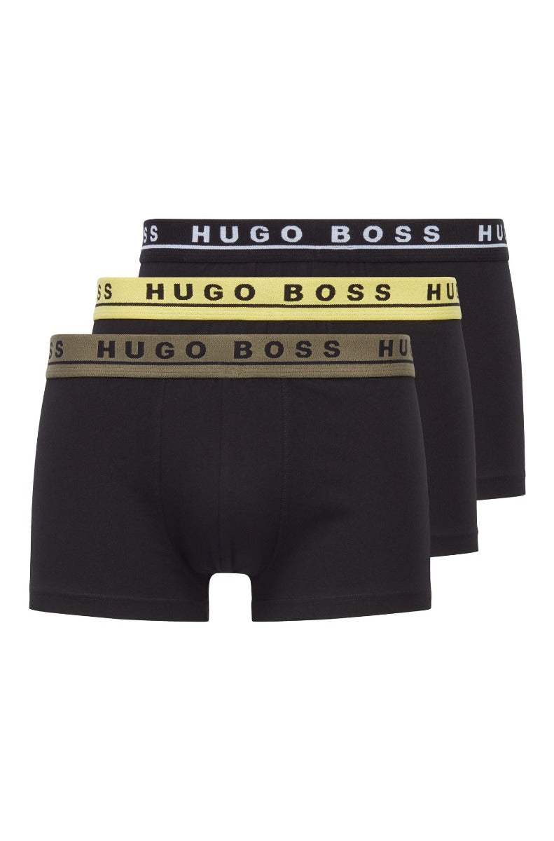 BOSS Trunk 3 Pack Underwear in Black