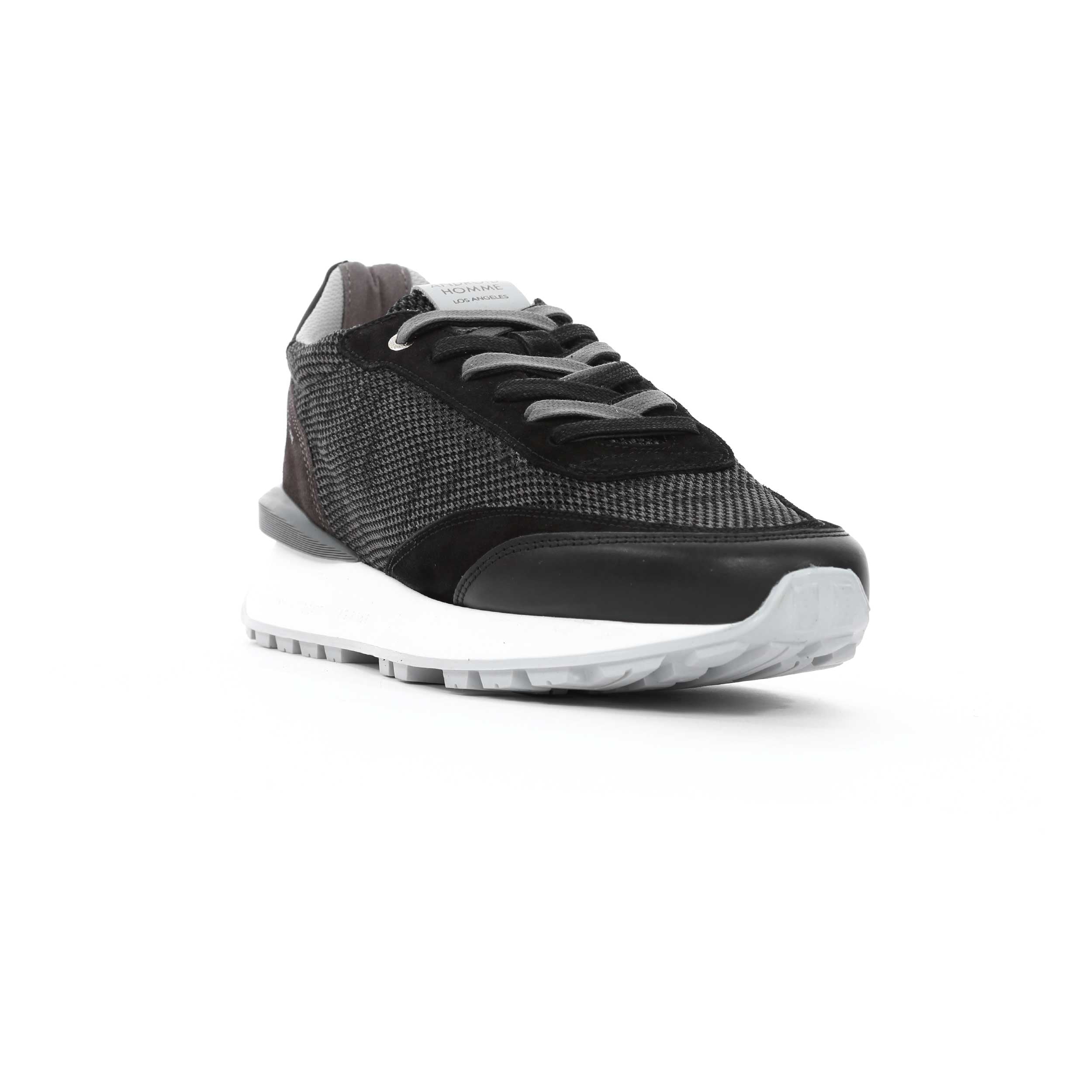 Android Homme Marina Del Ray Trainer in Black Grey Knit