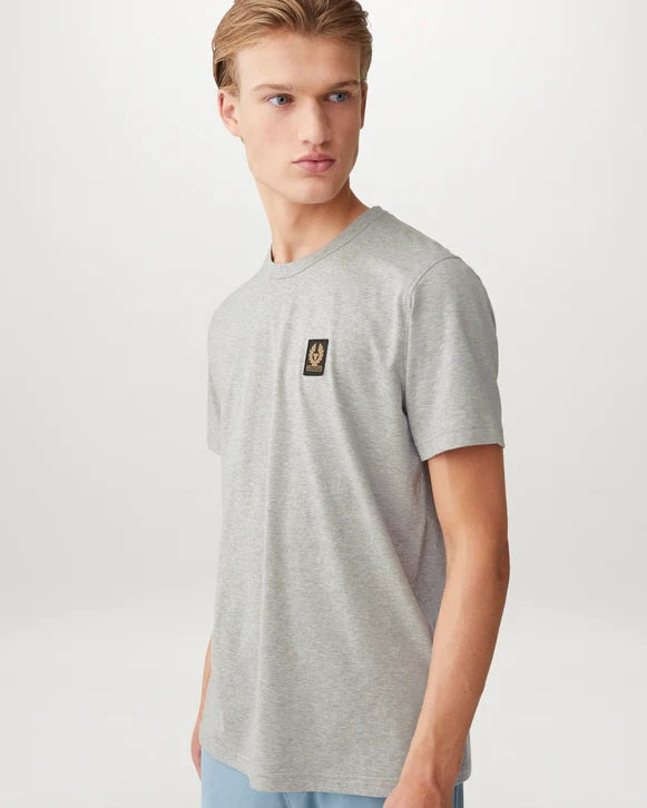 Belstaff Classic T-Shirt in Grey Melange