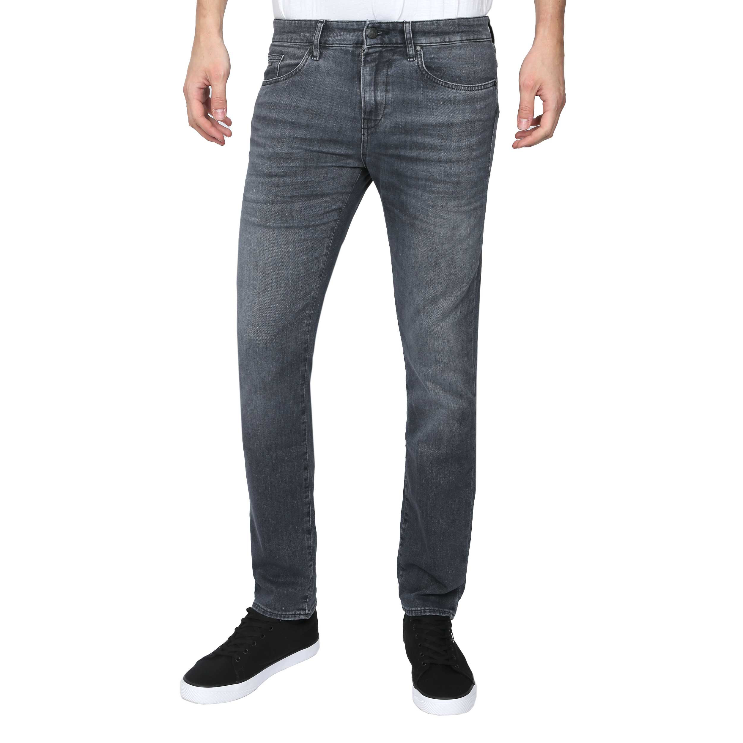 BOSS Delaware3 1 Jean in Charcoal